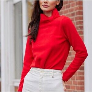Tuckernuck Red Cowl Turtleneck Fleece